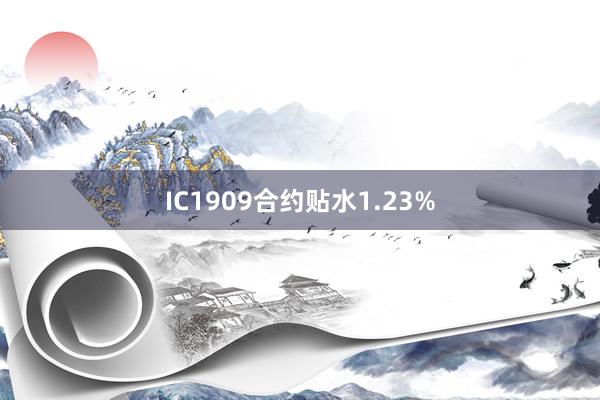 IC1909合约贴水1.23%
